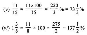 ML Aggarwal Class 7 Solutions for ICSE Maths Chapter 7 Percentage and Its applications Ex 7.1 Q2.2
