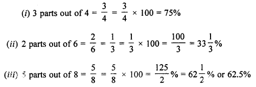 ML Aggarwal Class 7 Solutions for ICSE Maths Chapter 7 Percentage and Its applications Ex 7.1 Q4.2