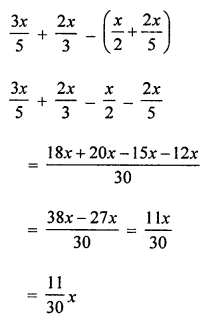 ML Aggarwal Class 7 Solutions for ICSE Maths Chapter 8 Algebraic Expressions Objective Type Questions hots Q2.2