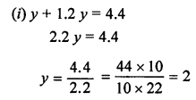 ML Aggarwal Class 7 Solutions for ICSE Maths Chapter 9 Linear Equations and Inequalities Ex 9.1 Q8.1