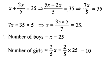 ML Aggarwal Class 7 Solutions for ICSE Maths Chapter 9 Linear Equations and Inequalities Ex 9.2 Q7.1