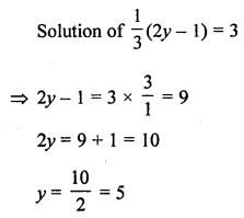 ML Aggarwal Class 7 Solutions for ICSE Maths Chapter 9 Linear Equations and Inequalities Objective Type Questions Q4.1