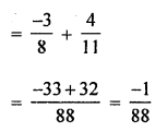 ML Aggarwal Class 8 Solutions for ICSE Maths Chapter 1 Rational Numbers Check Your Progress Q2.1