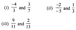 ML Aggarwal Class 8 Solutions for ICSE Maths Chapter 1 Rational Numbers Ex 1.1 Q3.1