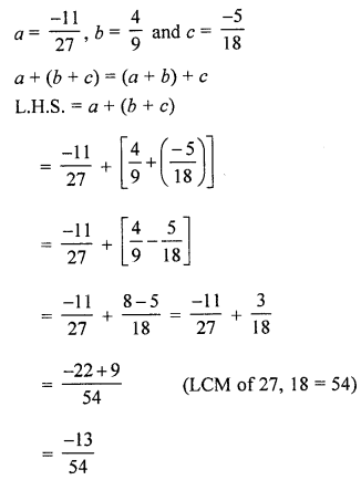 ML Aggarwal Class 8 Solutions for ICSE Maths Chapter 1 Rational Numbers Ex 1.1 Q8.1