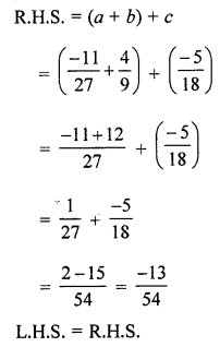 ML Aggarwal Class 8 Solutions for ICSE Maths Chapter 1 Rational Numbers Ex 1.1 Q8.2