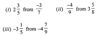 ML Aggarwal Class 8 Solutions for ICSE Maths Chapter 1 Rational Numbers Ex 1.2 Q1.1