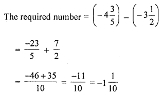 ML Aggarwal Class 8 Solutions for ICSE Maths Chapter 1 Rational Numbers Ex 1.2 Q4.1