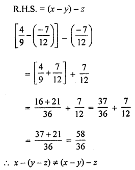 ML Aggarwal Class 8 Solutions for ICSE Maths Chapter 1 Rational Numbers Ex 1.2 Q7.2