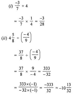 ML Aggarwal Class 8 Solutions for ICSE Maths Chapter 1 Rational Numbers Ex 1.4 Q1.2