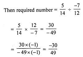 ML Aggarwal Class 8 Solutions for ICSE Maths Chapter 1 Rational Numbers Ex 1.4 Q4.1