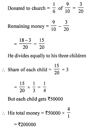 ML Aggarwal Class 8 Solutions for ICSE Maths Chapter 1 Rational Numbers Ex 1.6 Q16.1