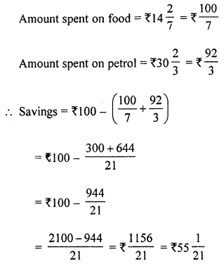 ML Aggarwal Class 8 Solutions for ICSE Maths Chapter 1 Rational Numbers Ex 1.6 Q4.1