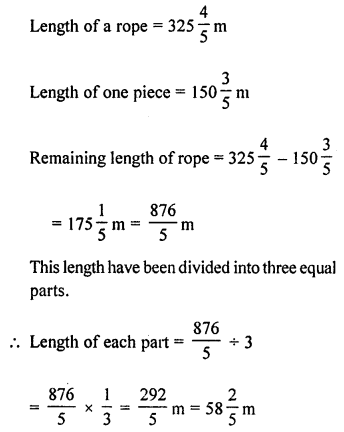 ML Aggarwal Class 8 Solutions for ICSE Maths Chapter 1 Rational Numbers Ex 1.6 Q9.1