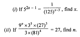 ML Aggarwal Class 8 Solutions for ICSE Maths Chapter 2 Exponents and Powers Ex 2.1 Q14.1