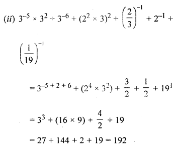 ML Aggarwal Class 8 Solutions for ICSE Maths Chapter 2 Exponents and Powers Ex 2.1 Q7.3