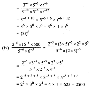 ML Aggarwal Class 8 Solutions for ICSE Maths Chapter 2 Exponents and Powers Ex 2.1 Q9.3