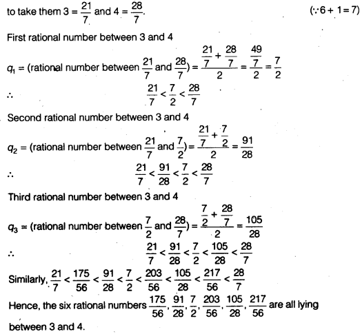 NCERT Solutions for Class 9 Maths Chapter 1 Number Systems Ex 1.1.1