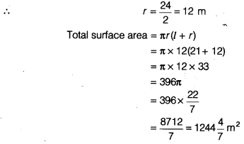 NCERT Solutions for Class 9 Maths Chapter 13 Surface Areas and Volumes Ex 13.3.1