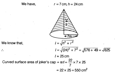 NCERT Solutions for Class 9 Maths Chapter 13 Surface Areas and Volumes Ex 13.3.7