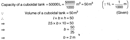 NCERT Solutions for Class 9 Maths Chapter 13 Surface Areas and Volumes Ex 13.5.1