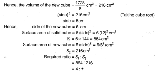 NCERT Solutions for Class 9 Maths Chapter 13 Surface Areas and Volumes Ex 13.5.4