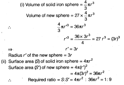 NCERT Solutions for Class 9 Maths Chapter 13 Surface Areas and Volumes Ex 13.8.9