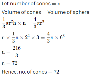 Selina Concise Mathematics Class 10 ICSE Solutions Cylinder, Cone and Sphere image - 158