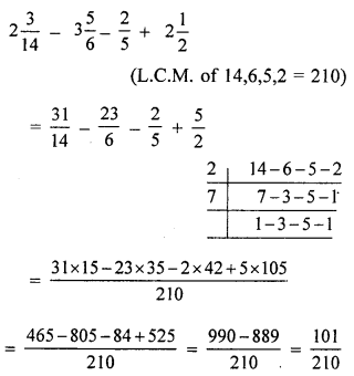 ML Aggarwal Class 6 Solutions for ICSE Maths Model Question Paper 2 3