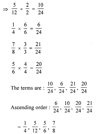 ML Aggarwal Class 6 Solutions for ICSE Maths Model Question Paper 3 9