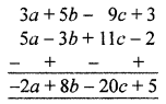 ML Aggarwal Class 8 Solutions for ICSE Maths Chapter 10 Algebraic Expressions and Identities Check Your Progress Q2.1