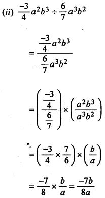 ML Aggarwal Class 8 Solutions for ICSE Maths Chapter 10 Algebraic Expressions and Identities Ex 10.4 Q1.2