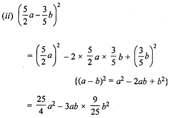 ML Aggarwal Class 8 Solutions for ICSE Maths Chapter 10 Algebraic Expressions and Identities Ex 10.5 Q3.2