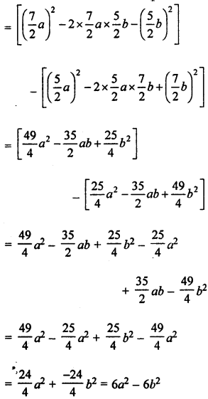 ML Aggarwal Class 8 Solutions for ICSE Maths Chapter 10 Algebraic Expressions and Identities Ex 10.5 Q7.1