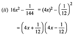 ML Aggarwal Class 8 Solutions for ICSE Maths Chapter 11 Factorisation Ex 11.3 Q3.1