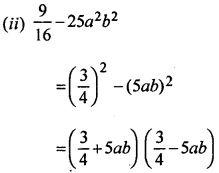 ML Aggarwal Class 8 Solutions for ICSE Maths Chapter 11 Factorisation Ex 11.3 Q4.1