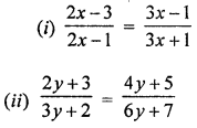 ML Aggarwal Class 8 Solutions for ICSE Maths Chapter 12 Linear Equations and Inequalities in one Variable Ex 12.1 Q11.1