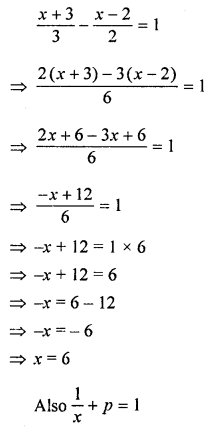 ML Aggarwal Class 8 Solutions for ICSE Maths Chapter 12 Linear Equations and Inequalities in one Variable Ex 12.1 Q13.1
