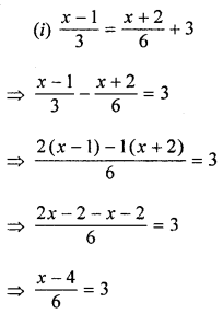 ML Aggarwal Class 8 Solutions for ICSE Maths Chapter 12 Linear Equations and Inequalities in one Variable Ex 12.1 Q4.1