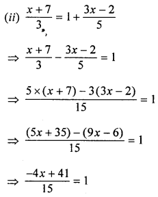 ML Aggarwal Class 8 Solutions for ICSE Maths Chapter 12 Linear Equations and Inequalities in one Variable Ex 12.1 Q4.2