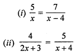 ML Aggarwal Class 8 Solutions for ICSE Maths Chapter 12 Linear Equations and Inequalities in one Variable Ex 12.1 Q9.1