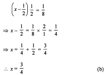 ML Aggarwal Class 8 Solutions for ICSE Maths Chapter 12 Linear Equations and Inequalities in one Variable Objective Type Questions Q9.2