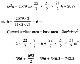 ML Aggarwal Class 8 Solutions for ICSE Maths Chapter 18 Mensuration Check Your Progress Q18.1