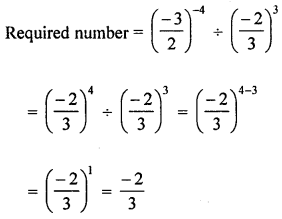 ML Aggarwal Class 8 Solutions for ICSE Maths Chapter 2 Exponents and Powers Check Your Progress Q10.1