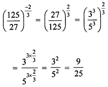 ML Aggarwal Class 8 Solutions for ICSE Maths Chapter 2 Exponents and Powers Check Your Progress Q3.1