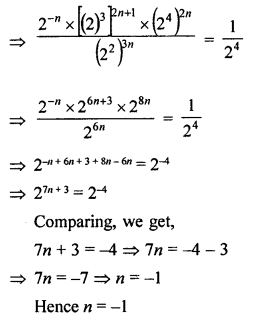 ML Aggarwal Class 8 Solutions for ICSE Maths Chapter 2 Exponents and Powers Check Your Progress Q8.2