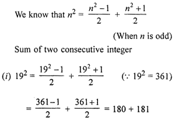 ML Aggarwal Class 8 Solutions for ICSE Maths Chapter 3 Squares and Square Roots Ex 3.2 Q8.1
