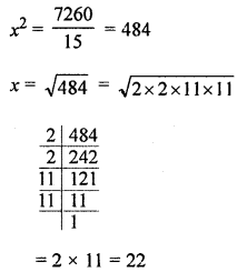ML Aggarwal Class 8 Solutions for ICSE Maths Chapter 3 Squares and Square Roots Ex 3.3 Q11.1