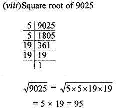 ML Aggarwal Class 8 Solutions for ICSE Maths Chapter 3 Squares and Square Roots Ex 3.3 Q2.4