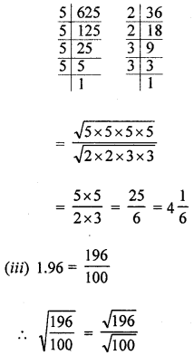 ML Aggarwal Class 8 Solutions for ICSE Maths Chapter 3 Squares and Square Roots Ex 3.3 Q3.4